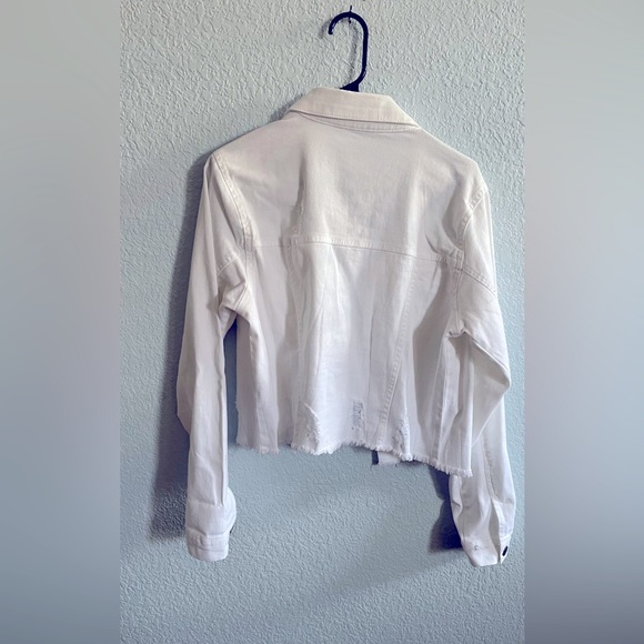 White Jean jacket - Picture 2 of 2
